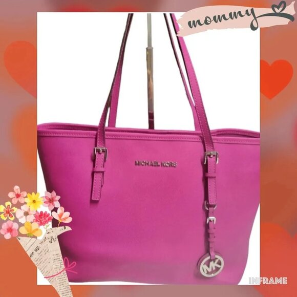 NWOT Michael Kors Saffiano Leather Tote - Picture 1 of 6